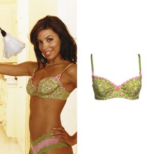 Cherry Blossom Lace Balconette Bra As Seen On Gabrielle Solis